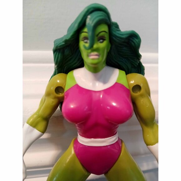 Marvel The Incredible Hulk She-Hulk (1996) Toy Biz Action Figure - Picture 5 of 5